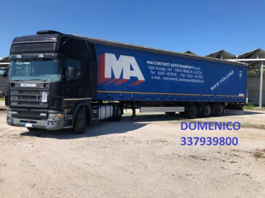 usato SCANIA 124 420 TRATTORE CON FRENO CAMBIO MANUALE