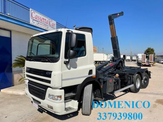 usato DAF CF85 CON IMPIANTO SCARRABILE MEC 26 TON.CABINA CORTA TETTO BASSO