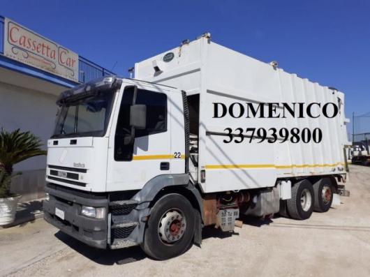 usato IVECO EUROTECH CURSOR 260E31 COMPATTATORE 1ÃÂ° ASSE 8 TON.