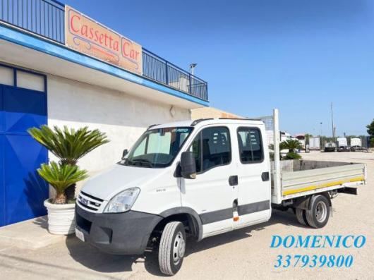 usato IVECO DAILY 35C18 DOPPIA CABINA CASSONE FISSO