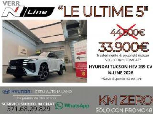 Km 0 HYUNDAI Tucson