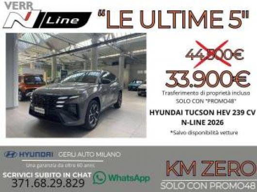 Km 0 HYUNDAI Tucson