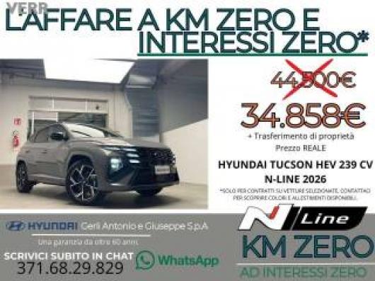 Km 0 HYUNDAI Tucson