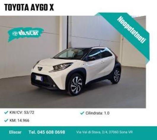 usato TOYOTA Aygo X