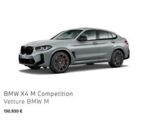 nuovo BMW X4 M