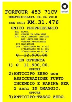 usato SMART ForFour