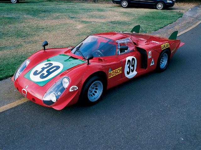All'asta un'Alfa Romeo Tipo 33 2 Daytona del 1968